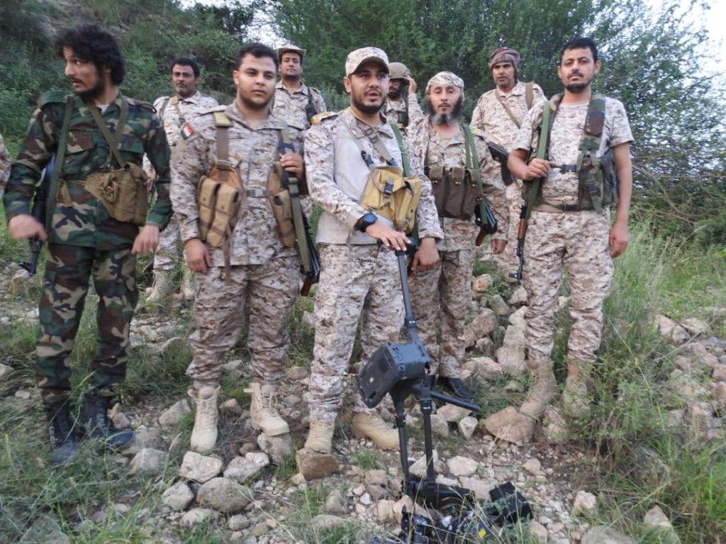 قوات اللواء السادس حرس حدود تسقط طائرة مسيّرة حوثية في رازح 1 IMG-20250908-WA0023